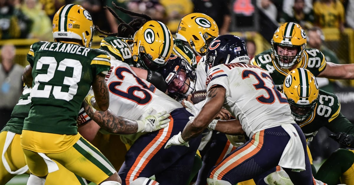 Green Bay, Wisconsin, USA. 18th Sep, 2022. Chicago Bears running