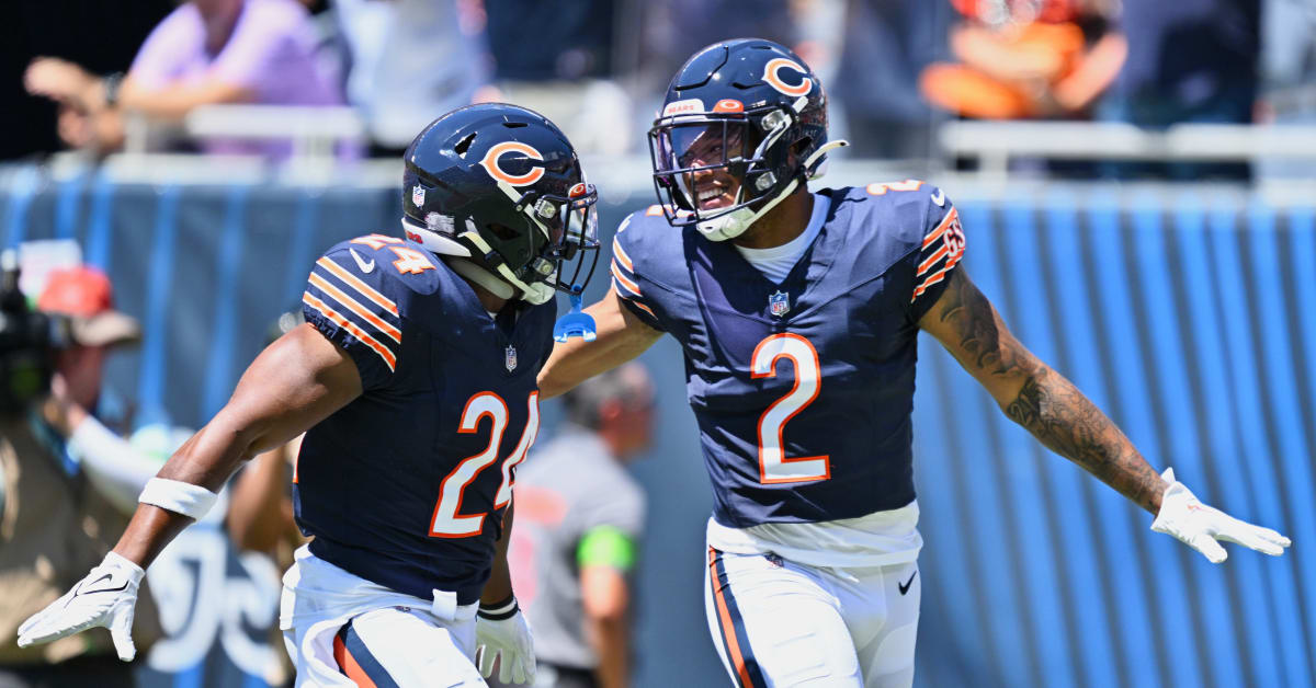 Fields throws TD passes to Moore and Herbert as the Bears beat the