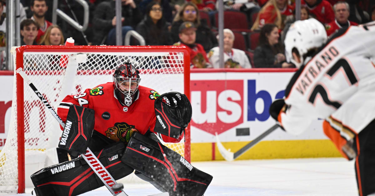 Petr Mrazek Makes 37 Saves Vs. Anaheim Ducks In First Chicago ...