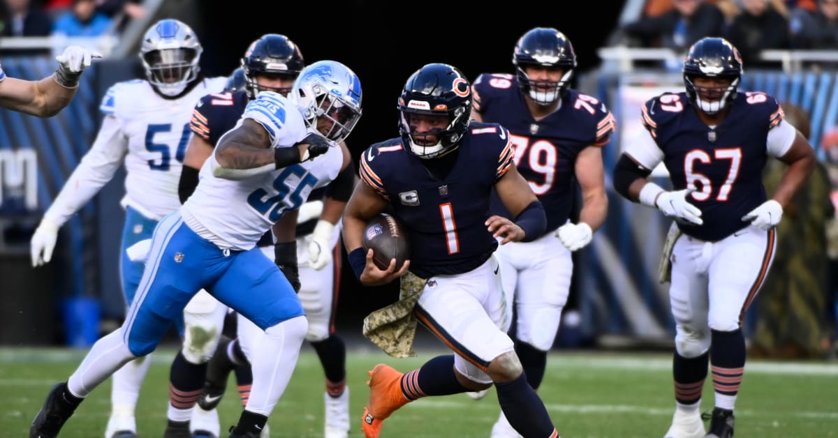 Chicago Bears Week 10 Takeaways: Lions Not Interested In The Justin Fields  Show - On Tap Sports Net