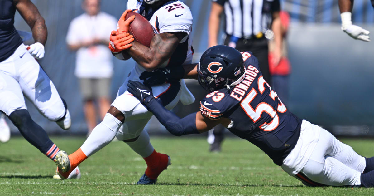 Two Bears Rank High on NFL's Tackle Leaders List On Tap Sports Net