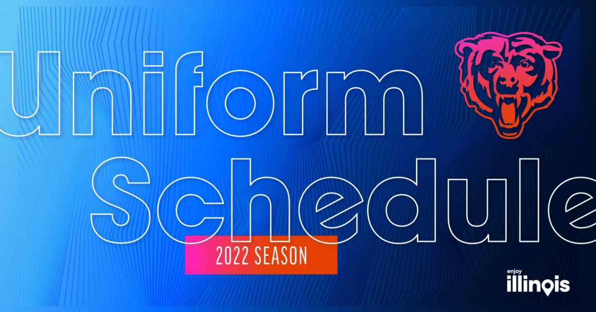 chicago bears 2022 schedule wallpaper