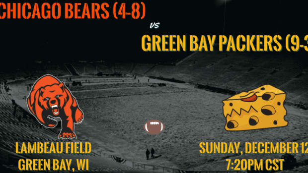 Bears vs Packers - Sunday Night Football - Week 14