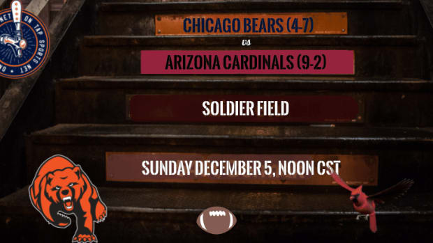 Bears vs Cardinals - Sunday at Noon - Soldier Field