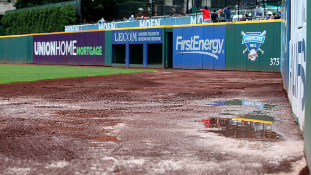 Progressive Field Unplayable Field Conditions White Sox Guardians Postponed