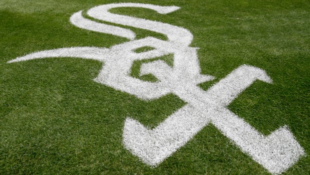 Chicago White Sox Logo on field
