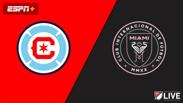 Chicago Fire FC and Inter Miami logos side-by-side