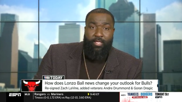 ESPN analyst Kendrick Perkins discusses where the Chicago Bulls stand among the Eastern Conference on 'NBA Today'