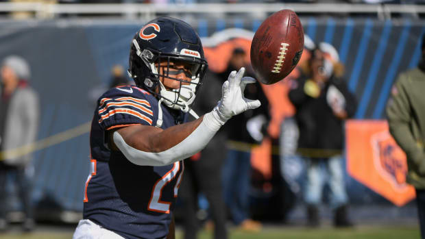 Khalil Herbert player prop bets for Bears vs. Lions