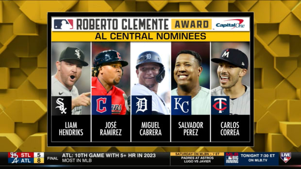 Nicky Lopez named Royals nominee for Roberto Clemente Award