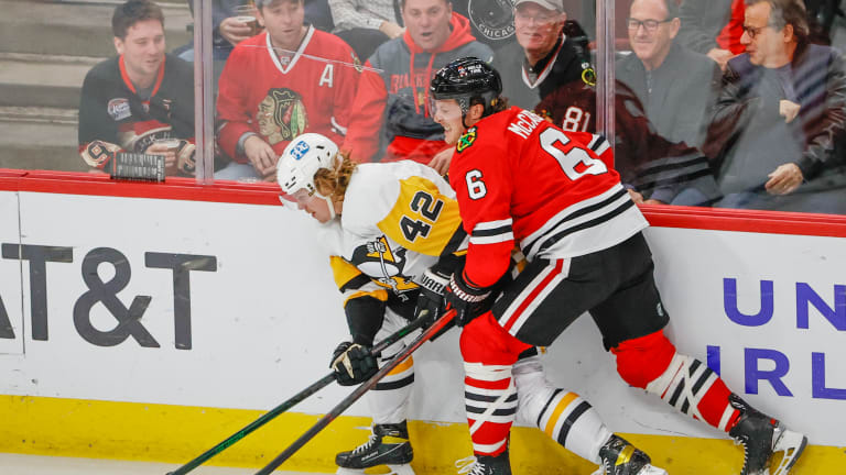 Blackhawks Activate Jake McCabe, Set Lineup for Home Opener vs. Red Wings