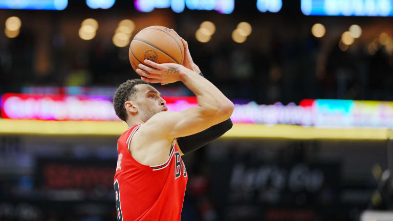Zach LaVine Takes Over Second Place for Most 3-Pointers in Bulls History