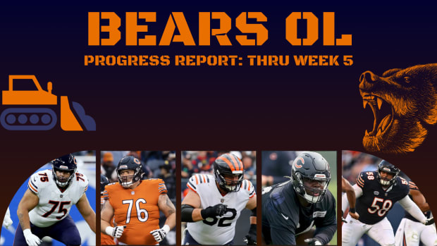 Chicago Bears offensive line power rankings through Week 3 - On Tap Sports  Net