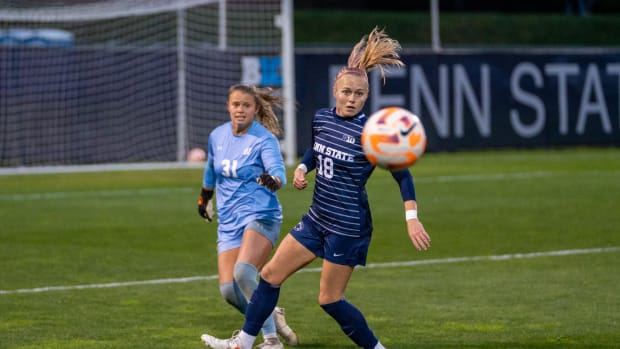 Penelope Hocking was selected by the Chicago Red Stars No. 7 overall in the 2023 NWSL Draft.