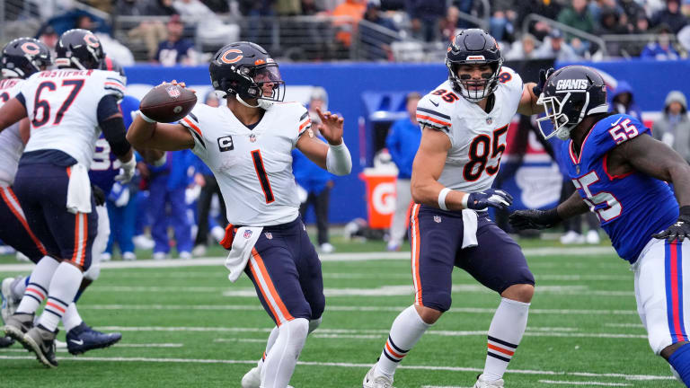 Bears Lose To Giants 20-12 After An Ugly Offensive Performance