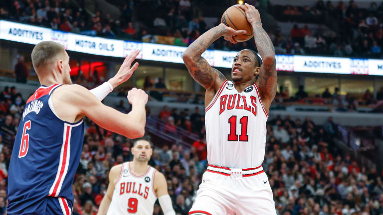 Bulls' Big 3 Lead the Way Past Wizards, 115-111
