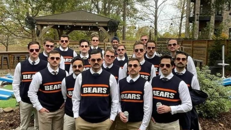 Ditka-Themed Bachelor Party Takes Over Bears vs. Falcons Game