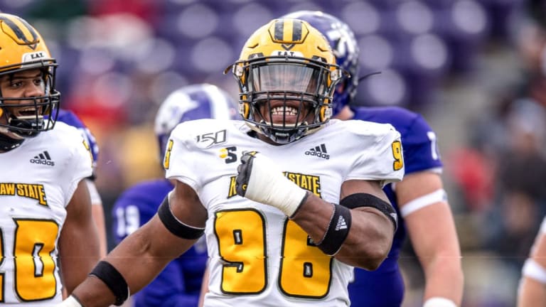 Bears Select Kennesaw State DT Travis Bell with 218th Pick - On Tap Sports  Net