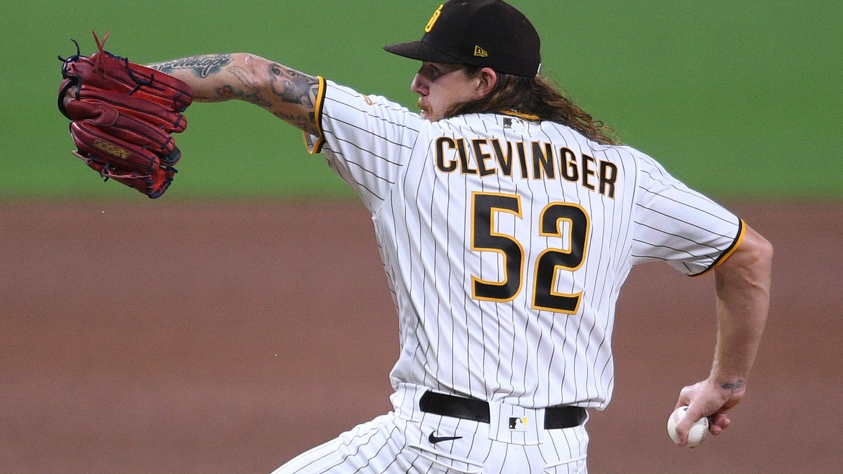 Mike Clevinger Chicago White Sox Alternate White Jersey by NIKE