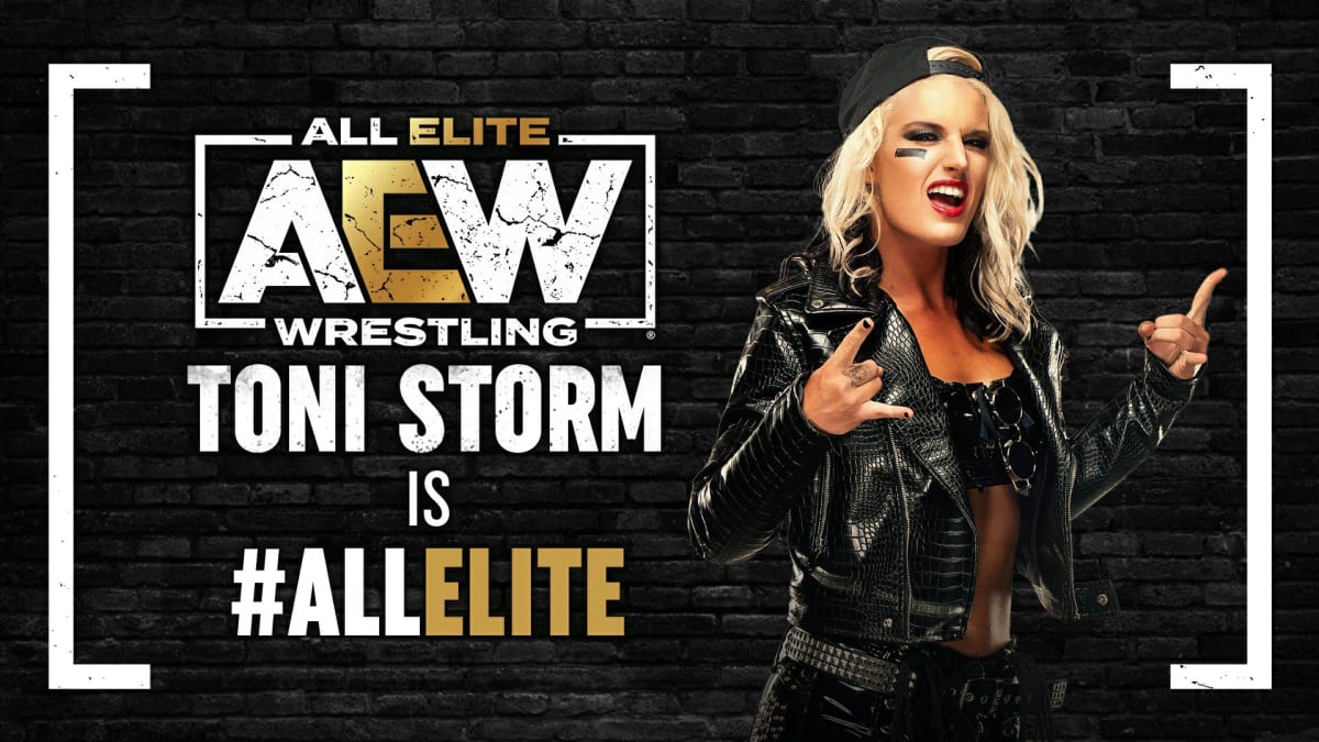 Toni Storm Victorious in AEW Debut, Is All Elite - On Tap Sports Net