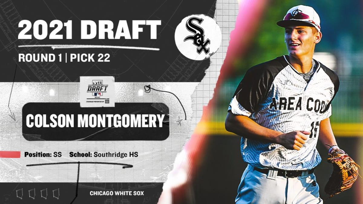 Chicago White Sox sign Colson Montgomery, their 1st-round pick in last  week's MLB draft
