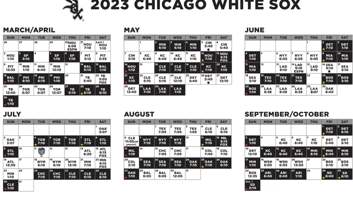 White Sox Announce Dates for Initial 2020 Promotional Calendar and