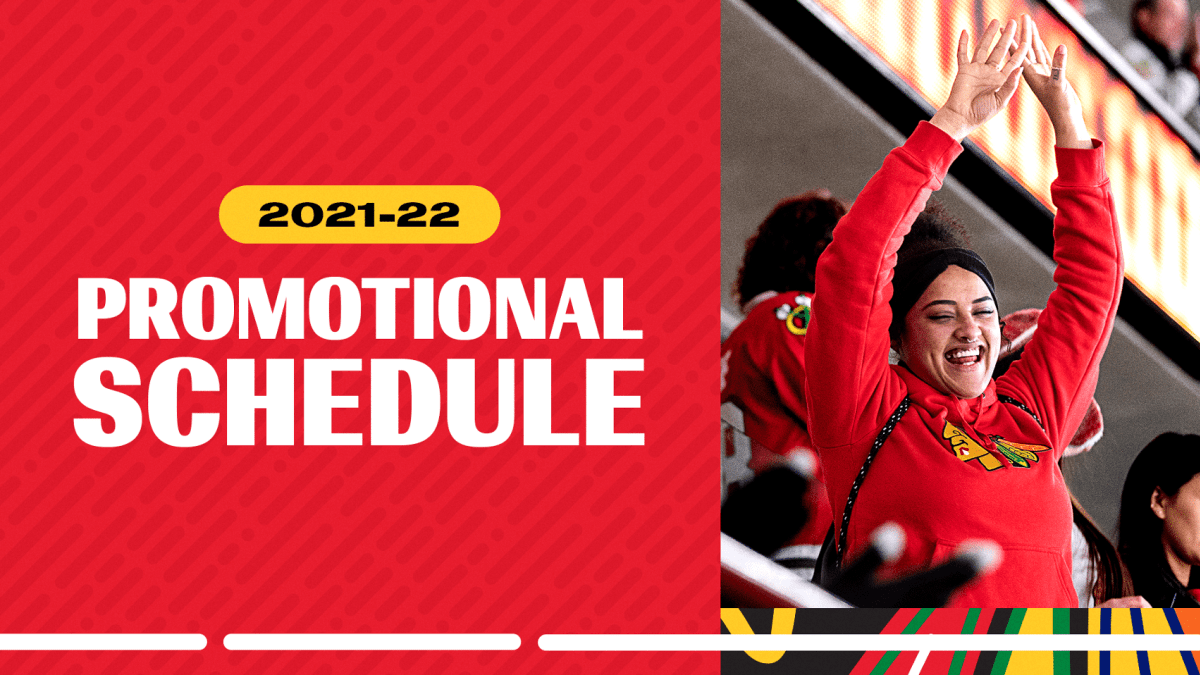 Blackhawks News: Promo Schedule Announced For 2022-23