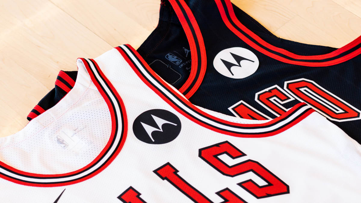 Chicago bulls jersey sponsor discount