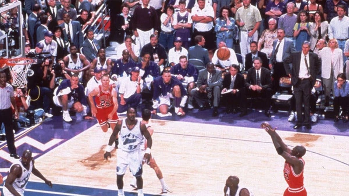 Chicago bulls utah jazz 1998 game 6 top