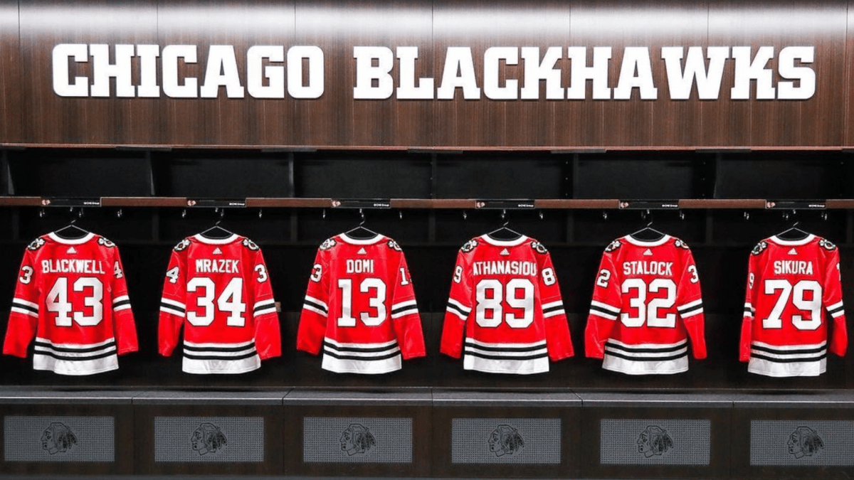 Blackhawks jersey numbers on sale