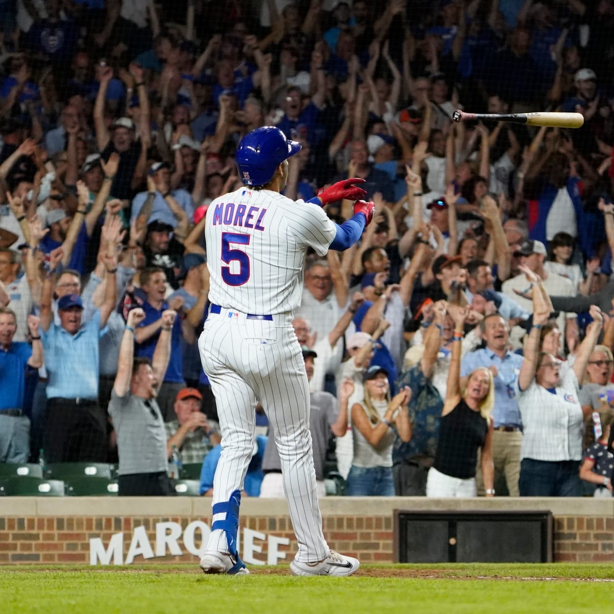 Who is Christopher Morel? Cubs rookie celebrates with epic bat flip after  home run in first MLB at-bat