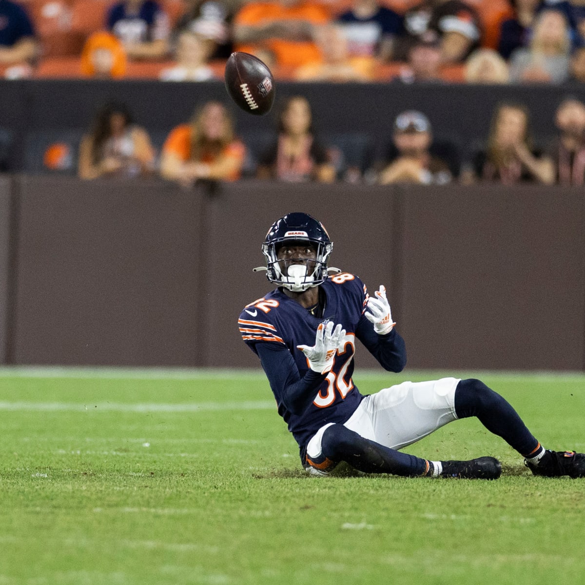 Chicago Bears wide receiver Isaiah Coulter during pregame of an NFL  football game against the Detroit Lions, Thursday, Nov. 25, 2021, in Detroit.  (AP Photo/Duane Burleson Stock Photo - Alamy