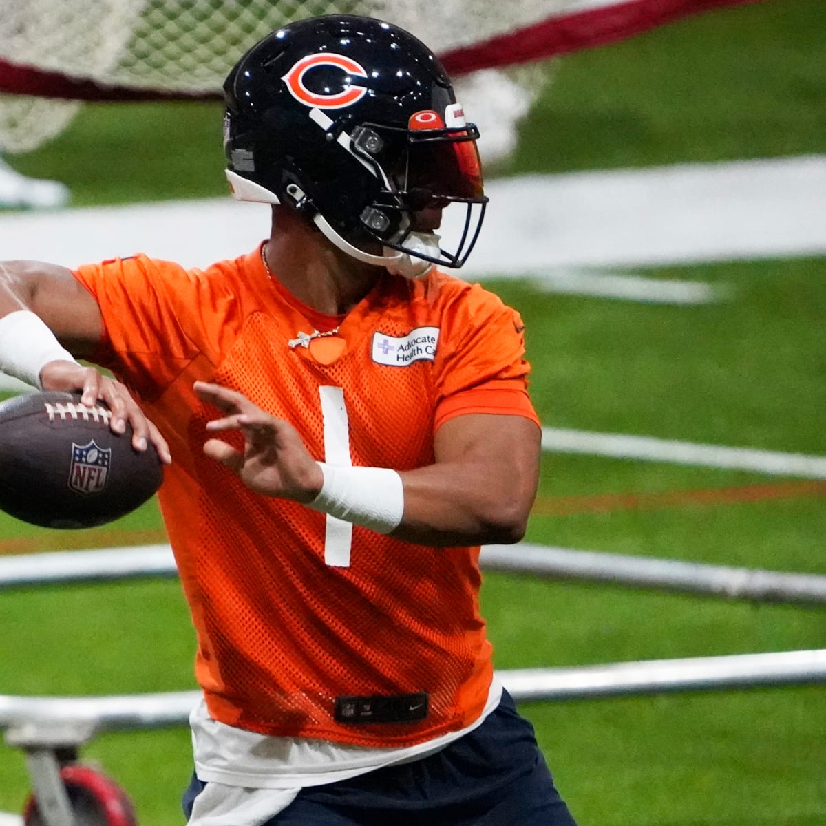 Chicago Bears QB Justin Fields is already training for 2021 season