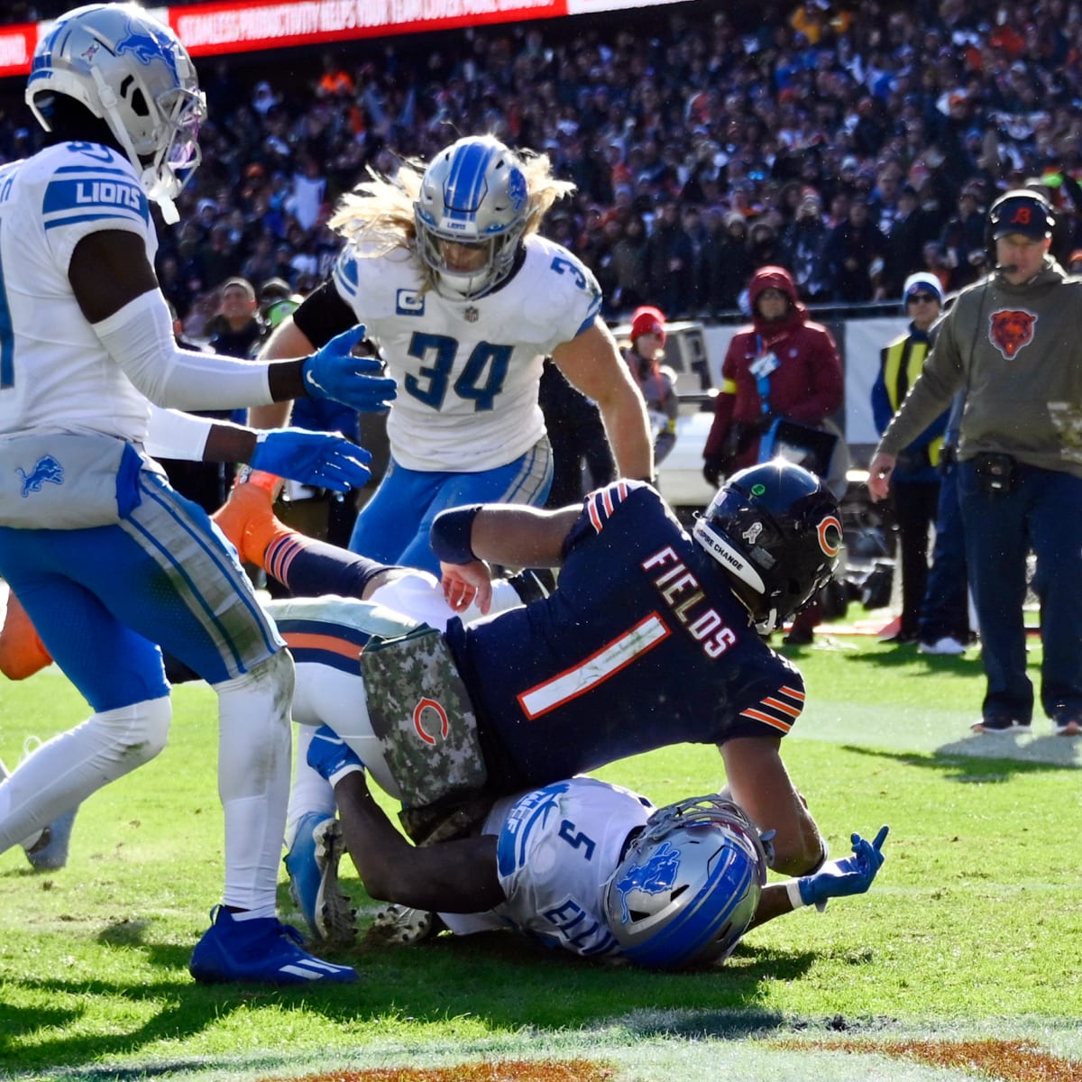 Bears fall to Lions in Detroit