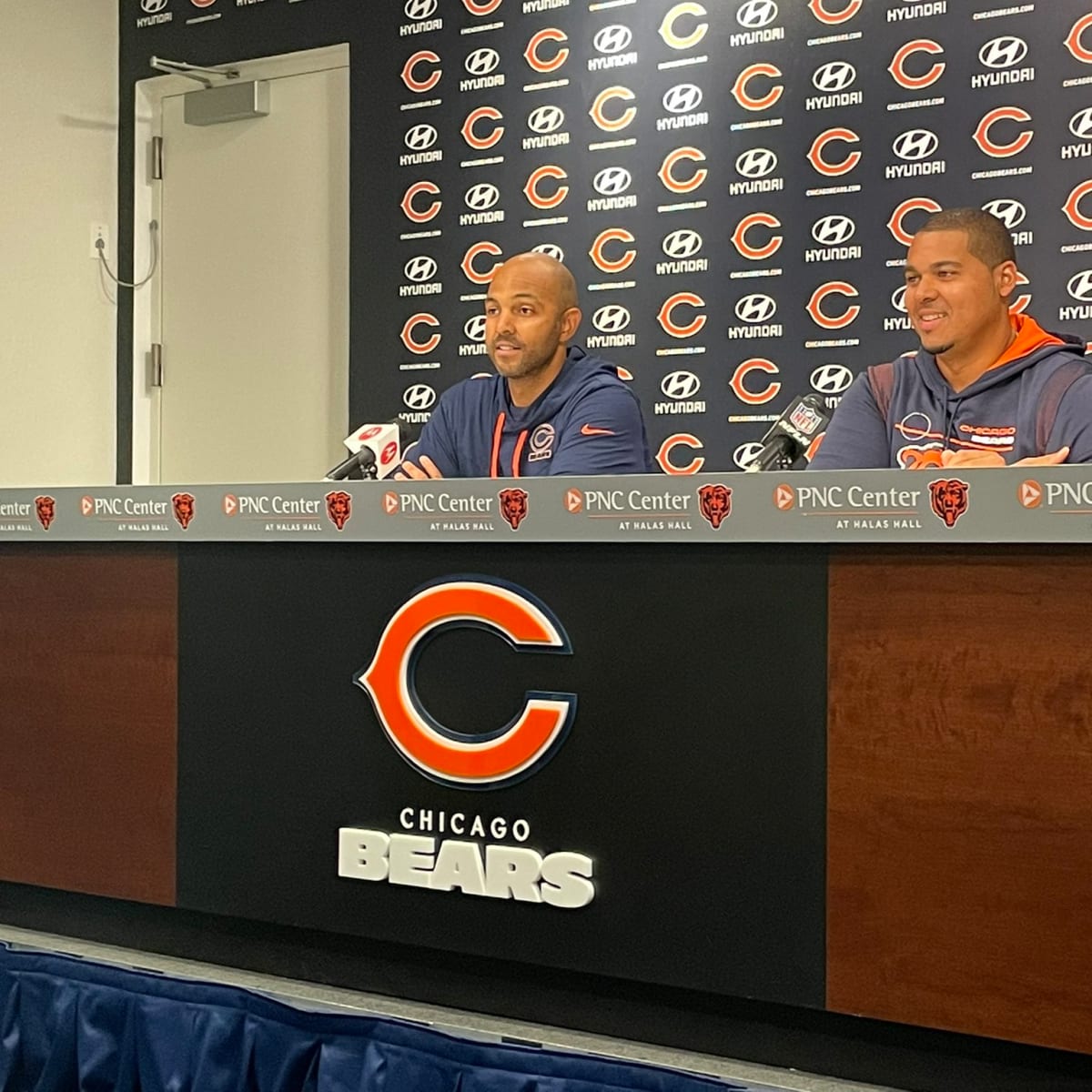 Chicago Bears GM Ryan Poles, assistant GM Ian Cunningham discuss