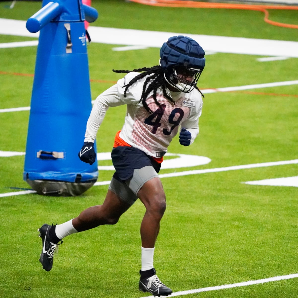 Edmunds back practicing with Bears, others sidelined with injuries