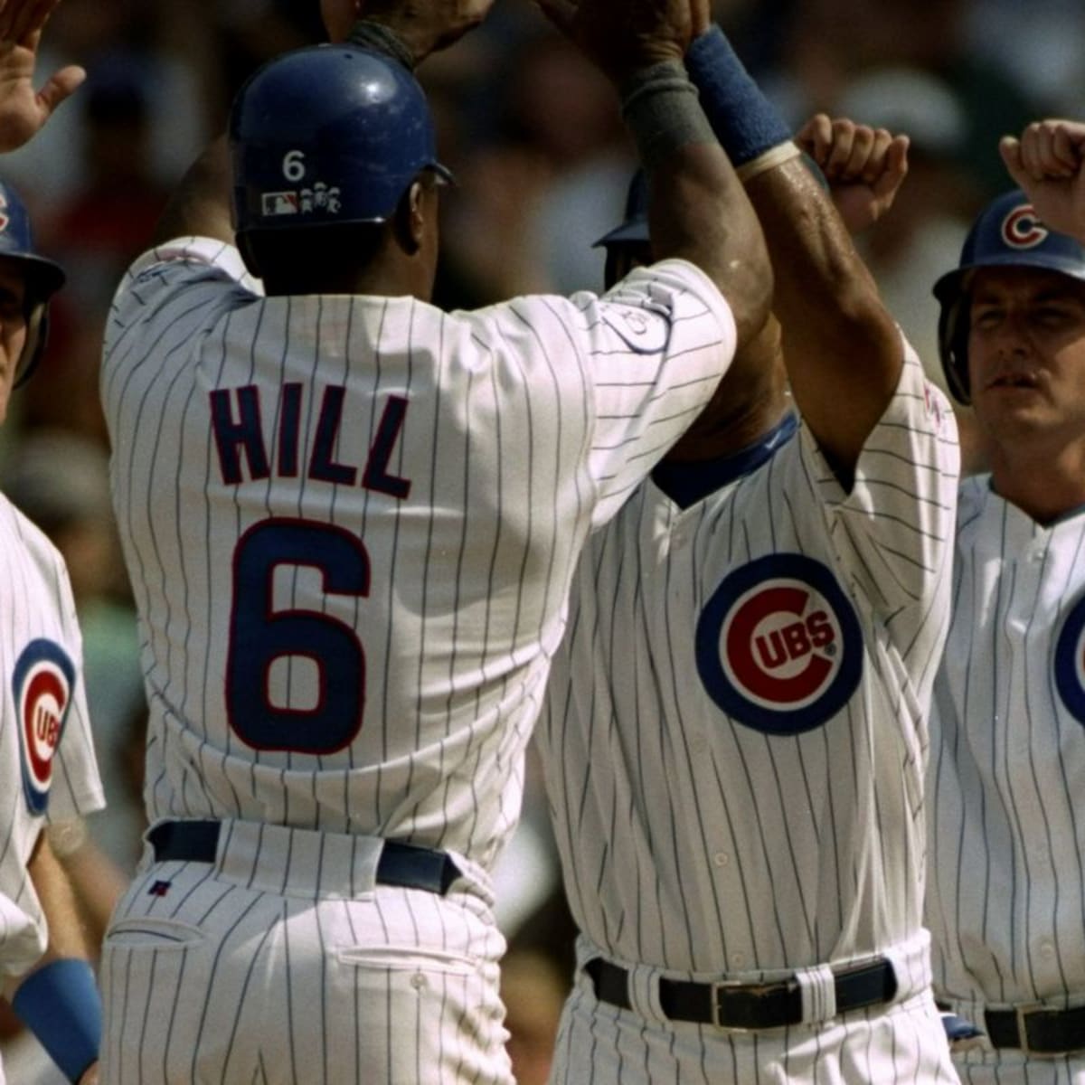 Glenallen Hill's Wrigley Field rooftop homer traveled over the