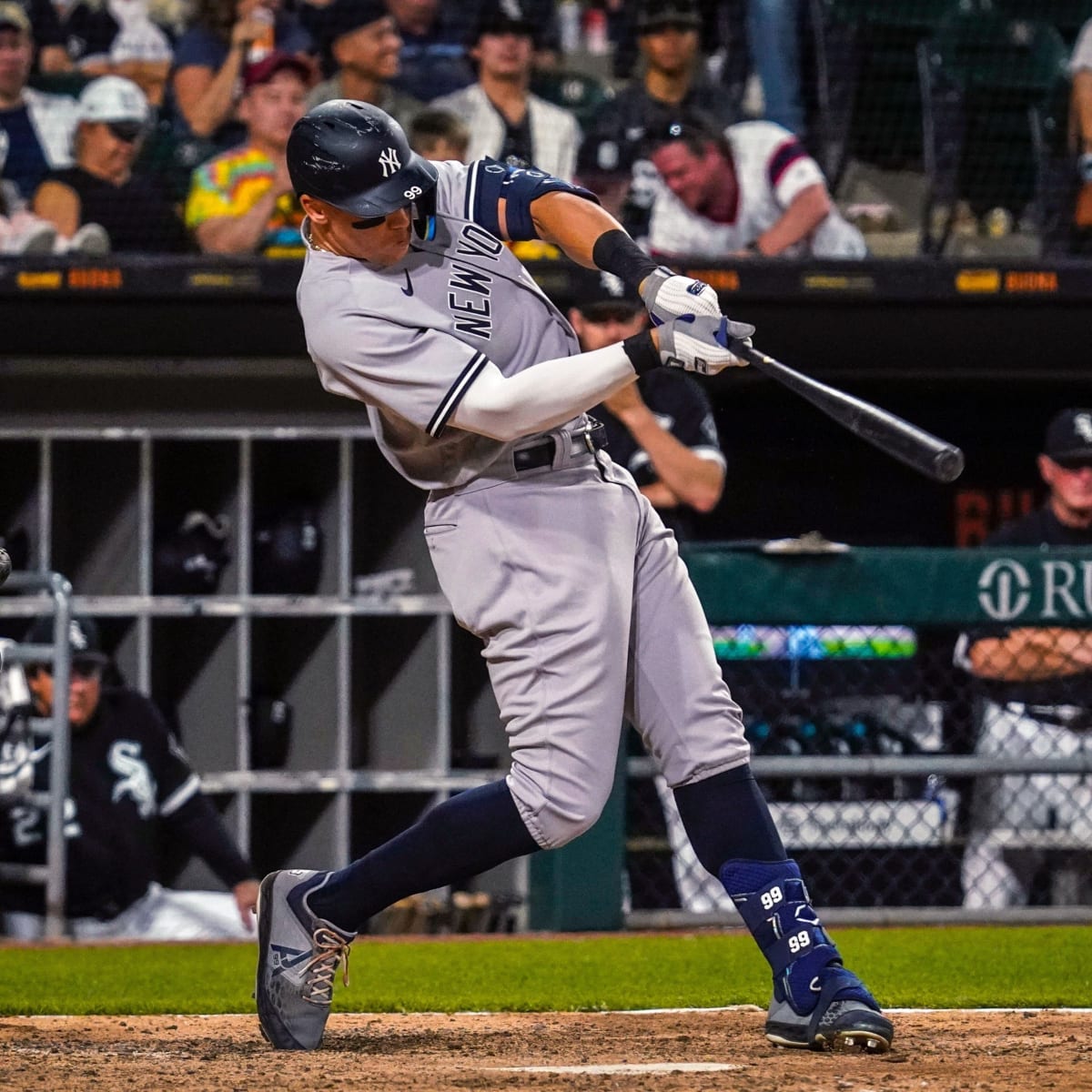 Giancarlo Stanton hits first home run for Yankees - NBC Sports