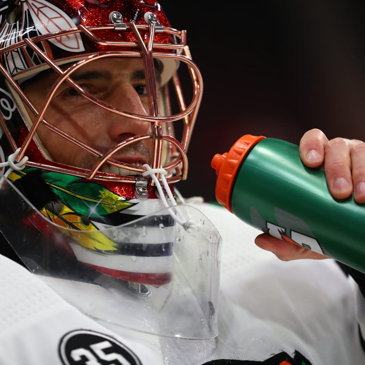 Marc-Andre Fleury plans on playing for Blackhawks post-trade