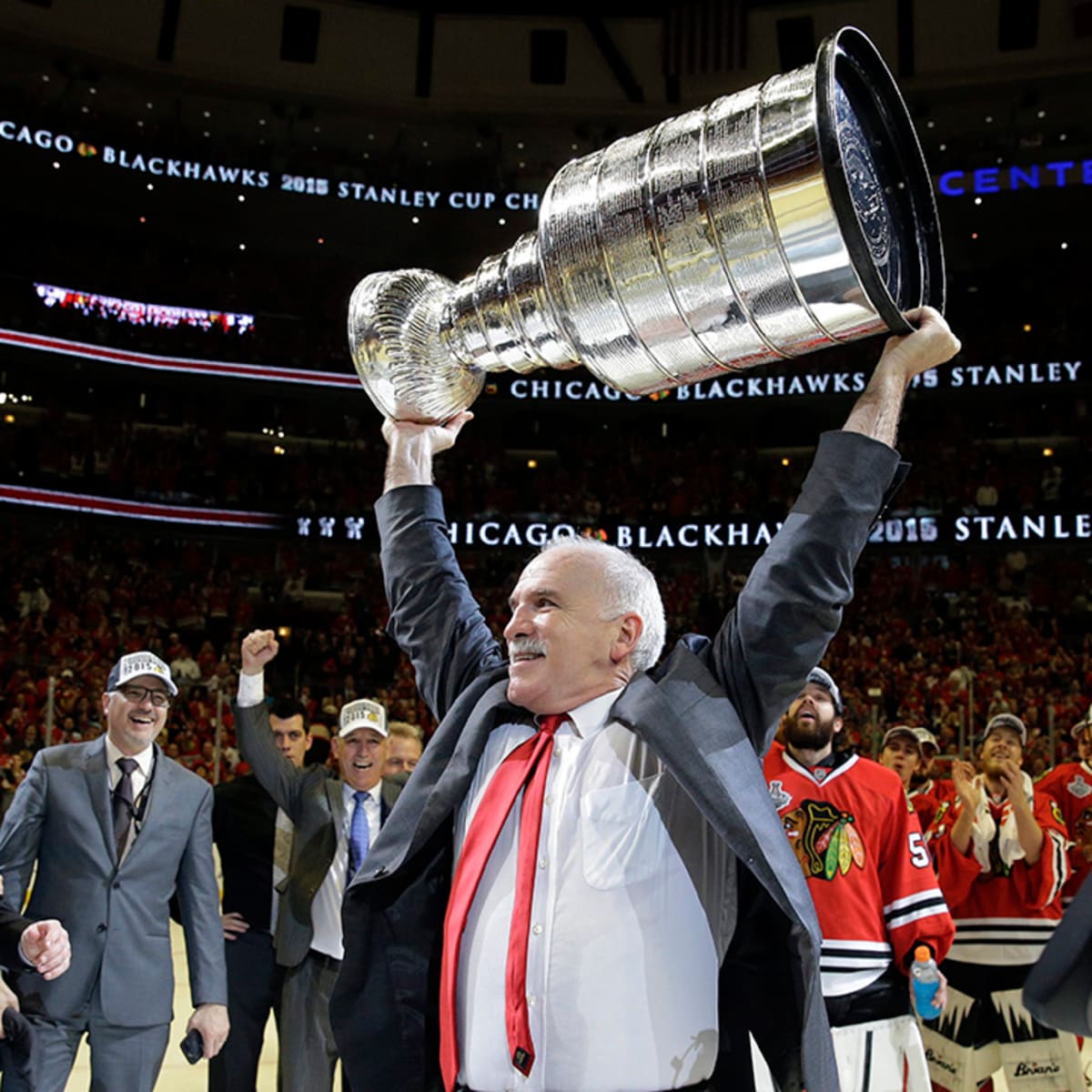 The Stanley Cup wasn't in the building when Blackhawks won in 1938 