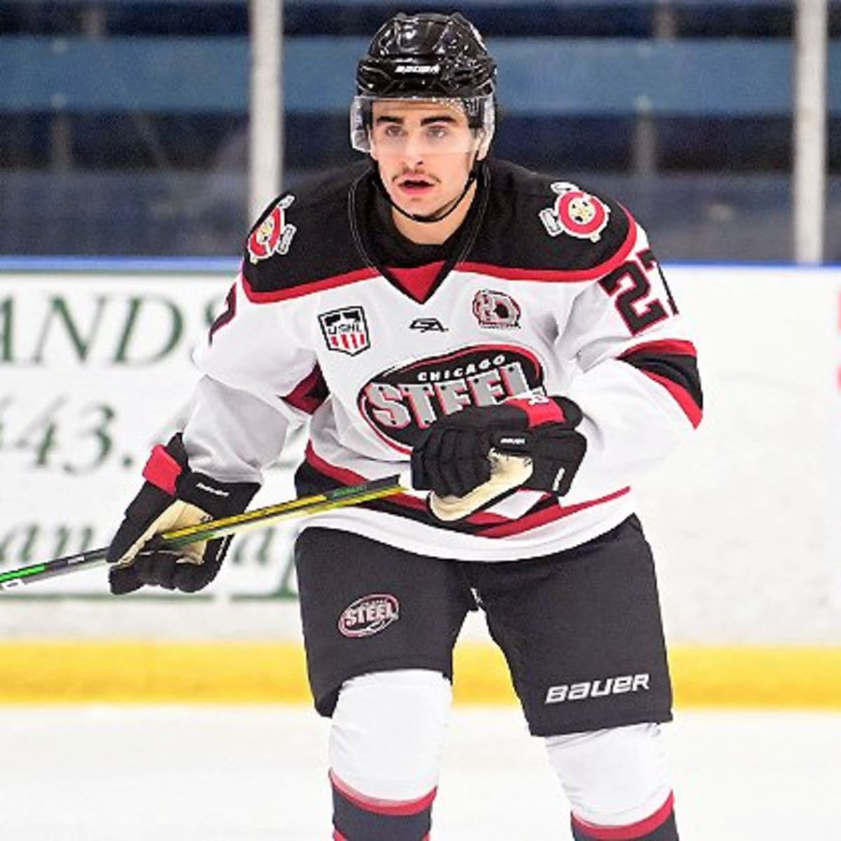 May 21, 2021: Chicago Steel forward Jack Harvey (13) plays the
