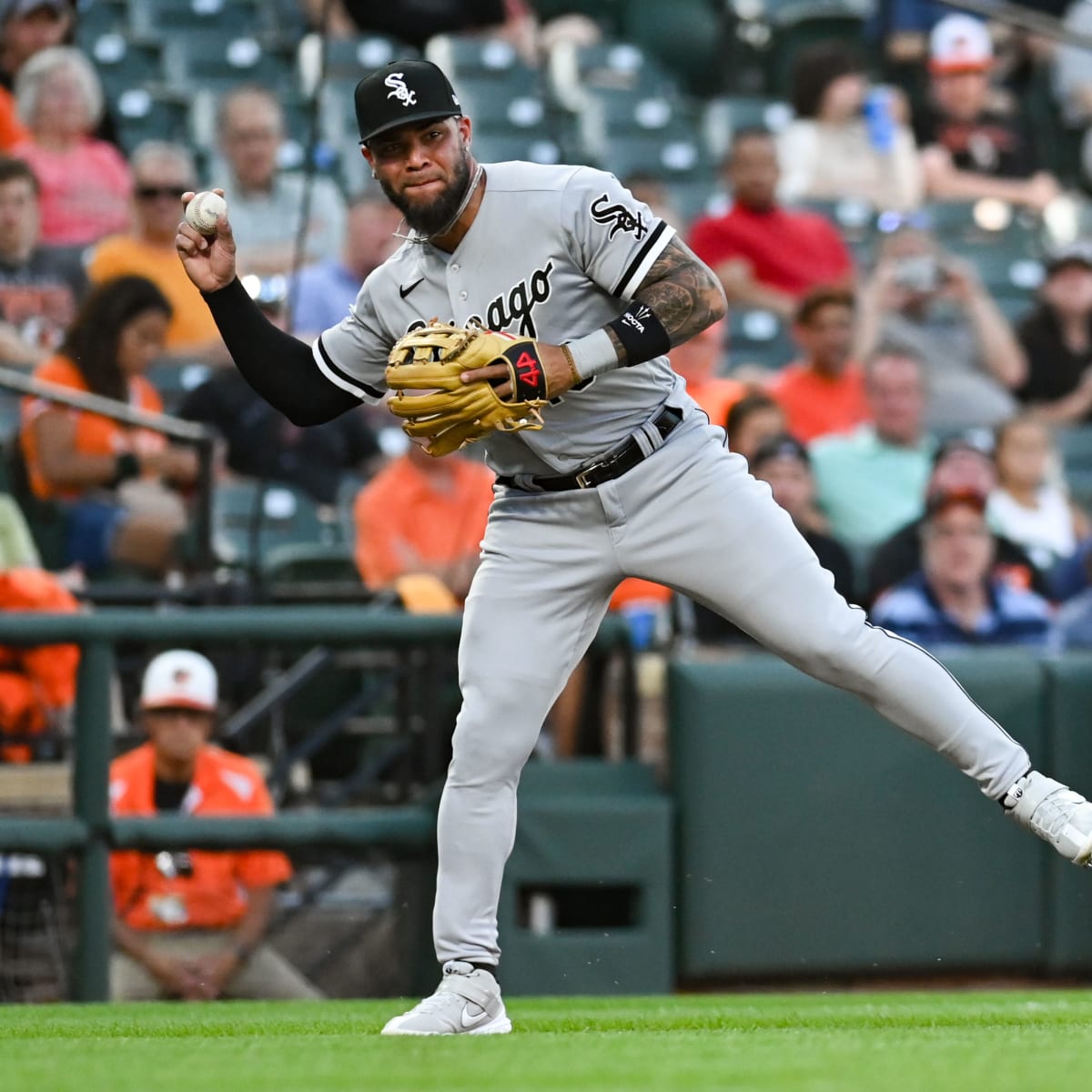 Yoan Moncada strikes out swinging., 07/05/2022