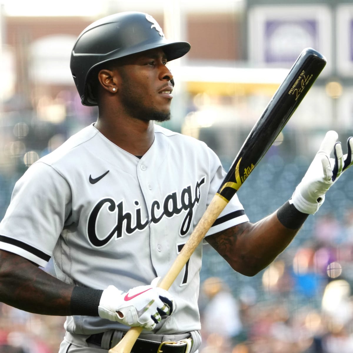 Top-selling Item] Chicago White Sox Tim Anderson Charcoal 2022-23