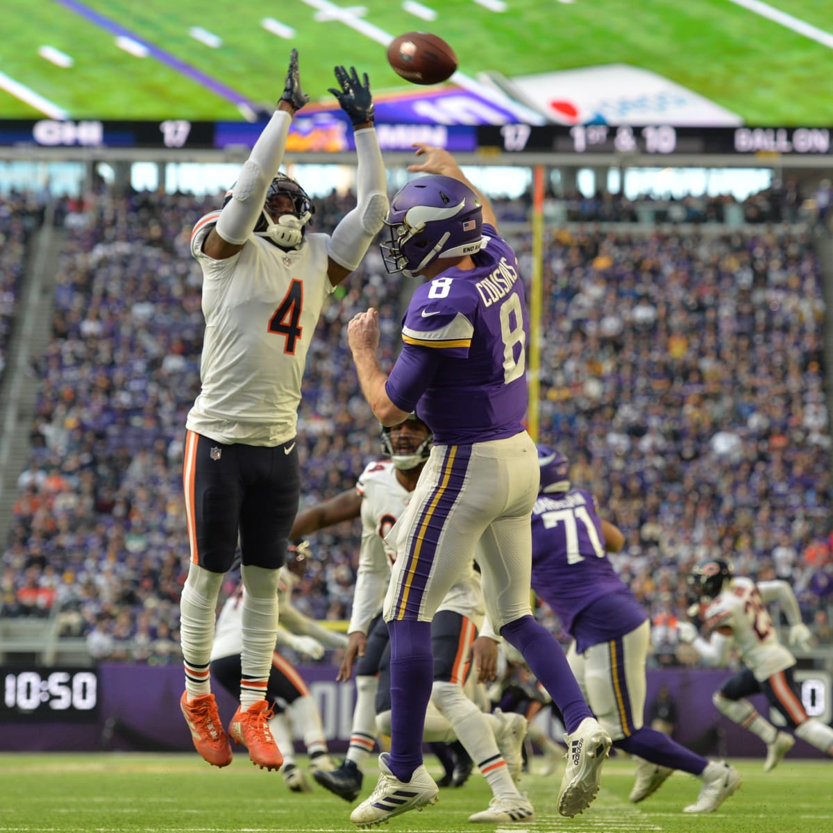 Which Chicago Bears laid duds in Week 5 vs. the Vikings?