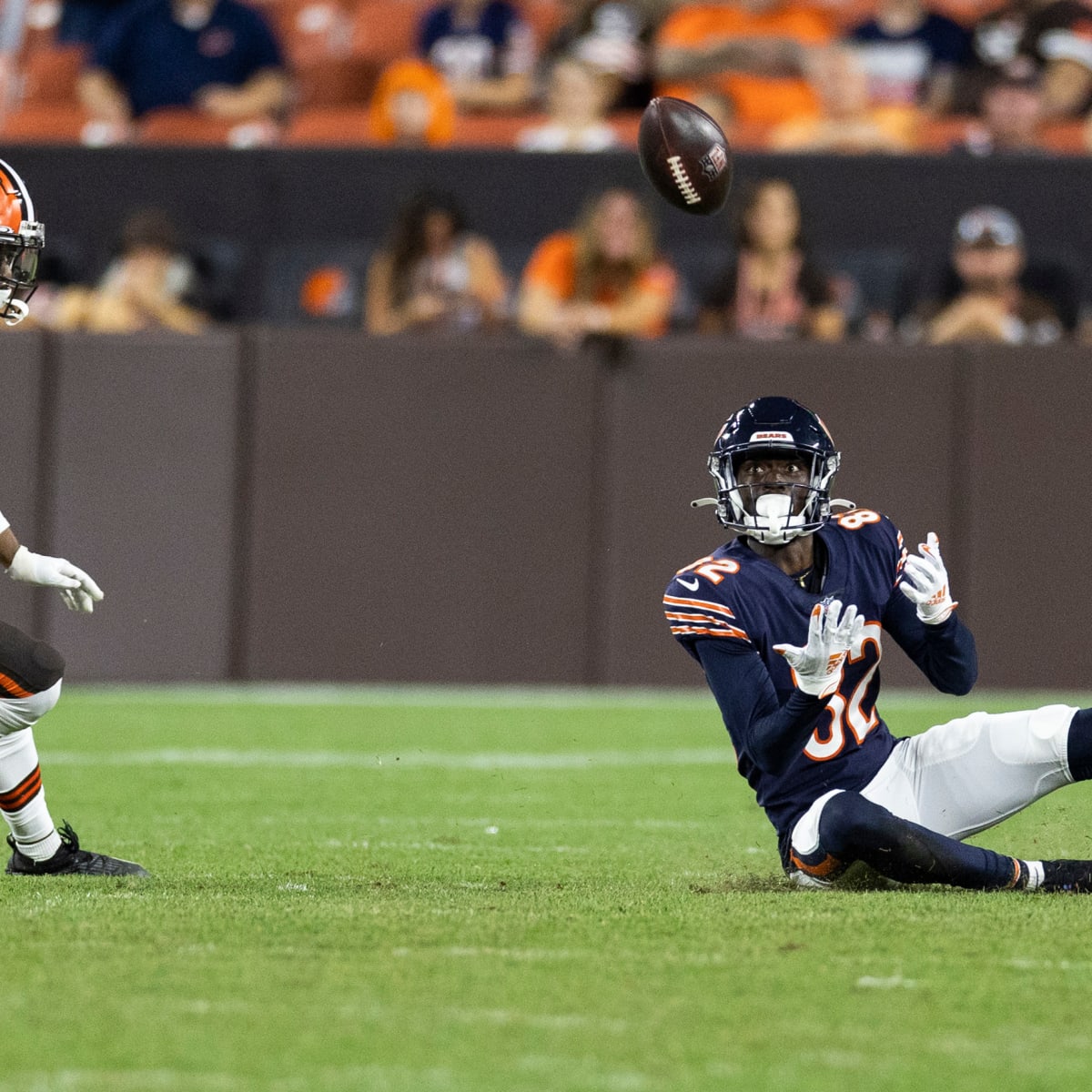 Chicago Bears wide receiver Isaiah Coulter during pregame of an