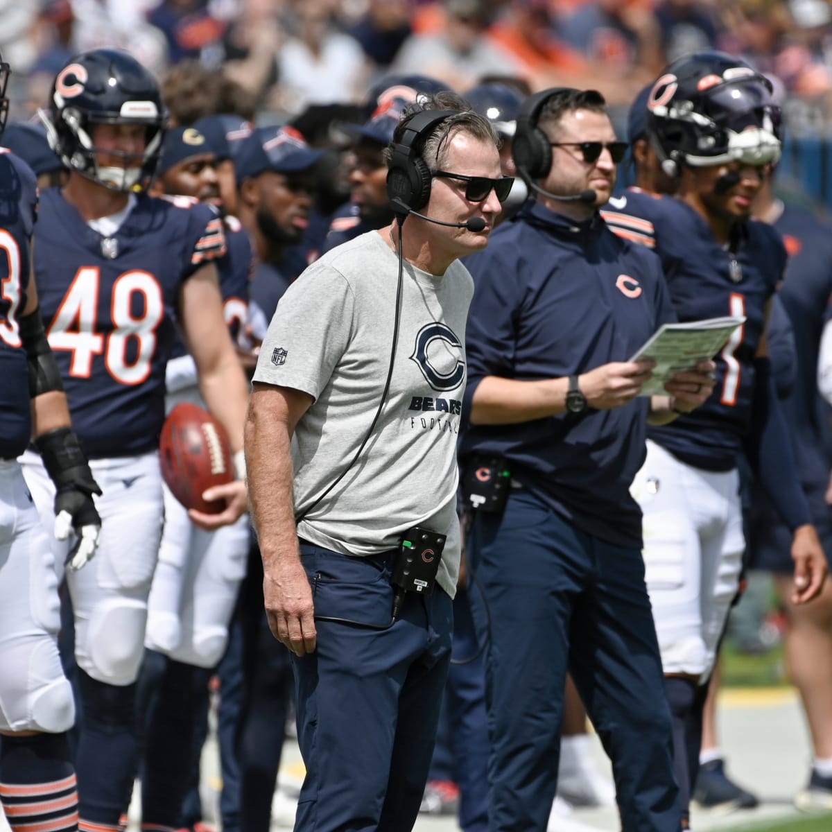 Is Chicago Bears head Coach Matt Eberflus Taking On Too Much in Turbulent  Times? - On Tap Sports Net