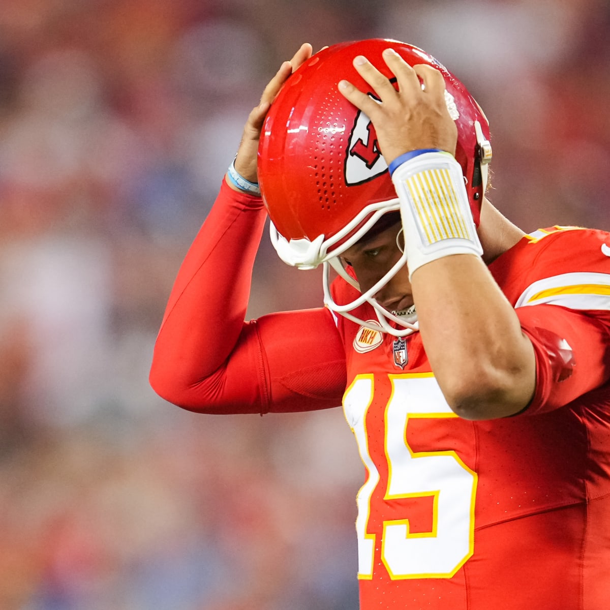 What the 'NKH' patch on the Kansas City Chiefs jersey stands for