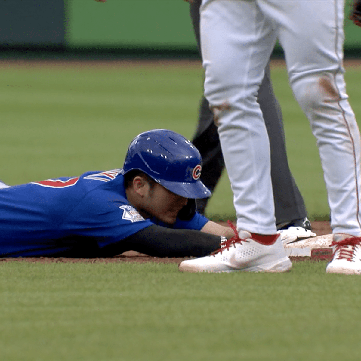 Seiya Suzuki Smiling In Cubs Dugout - Marquee Sports Network