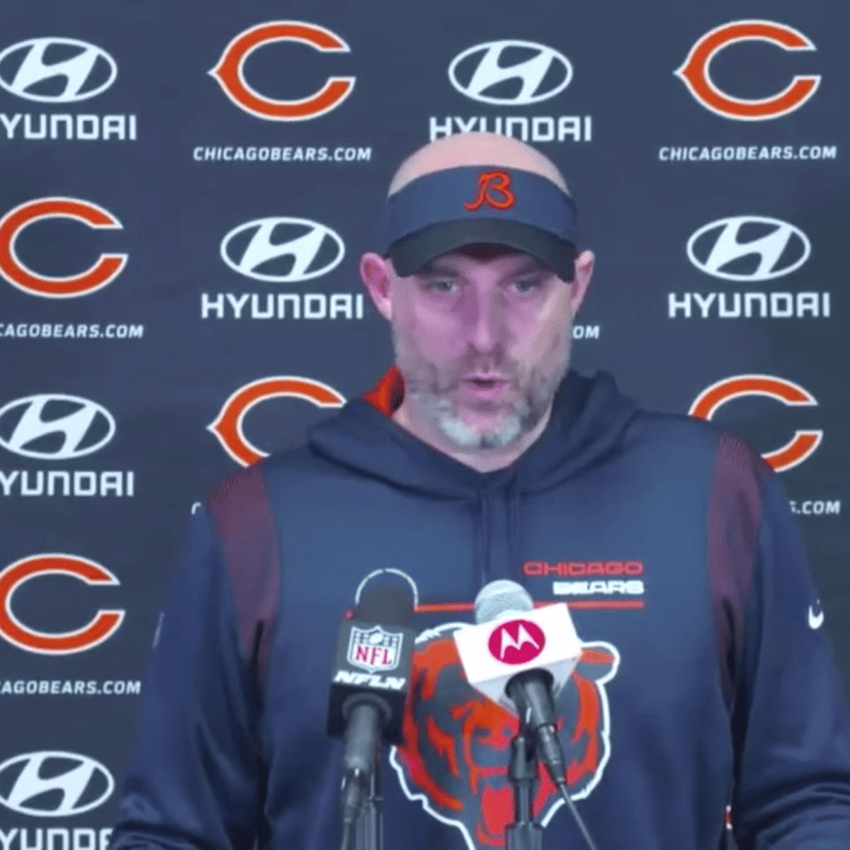 Report: Bears to fire head coach Matt Nagy after Thanksgiving game