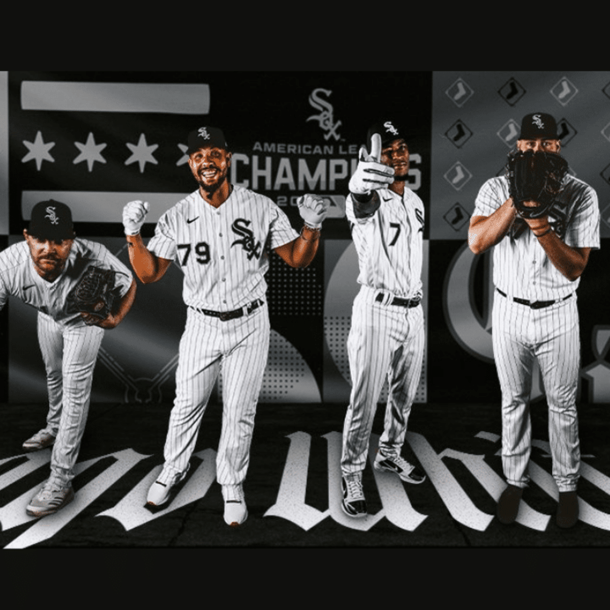 Chicago White Sox Roster MLB Mickey Mouse player cartoon 2023